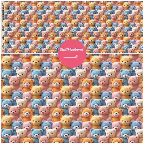 "Bärchen" bunt Kuschelsweat